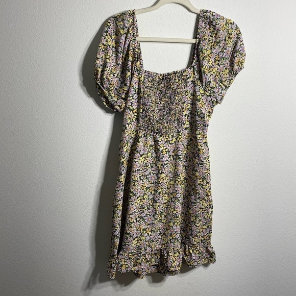 REVOLVE Sanctuary Fresh Breeze Square Neck Floral Puff Sleeve Mini Dress - Picture 7 of 13